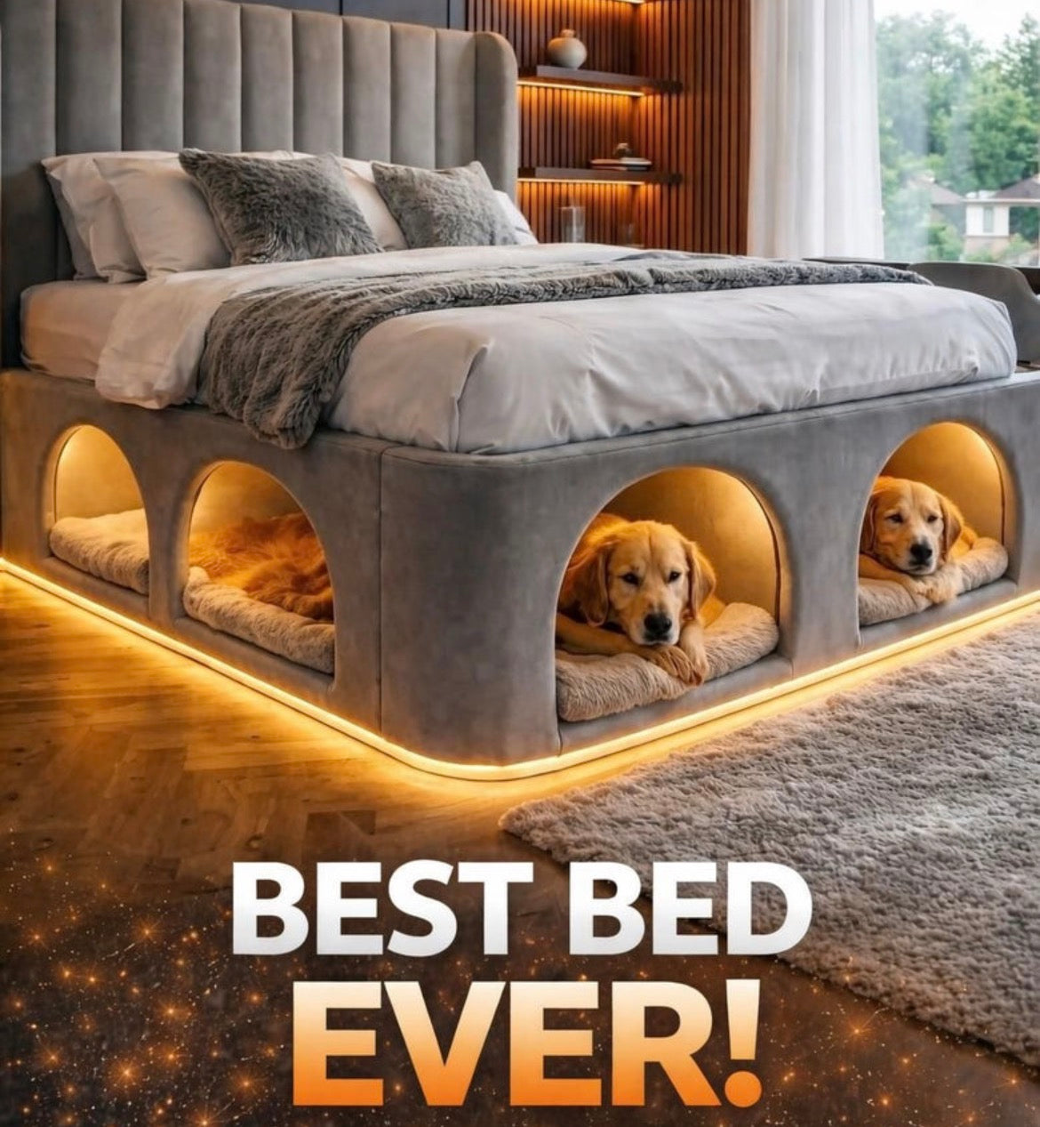 Pet beds, furniture and comfort