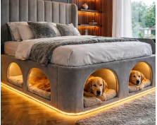 Pet beds, furniture and comfort