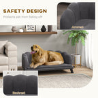 Pearl Design Pet Sofa for Medium and Large Sized Dogs, Pet Bed with
