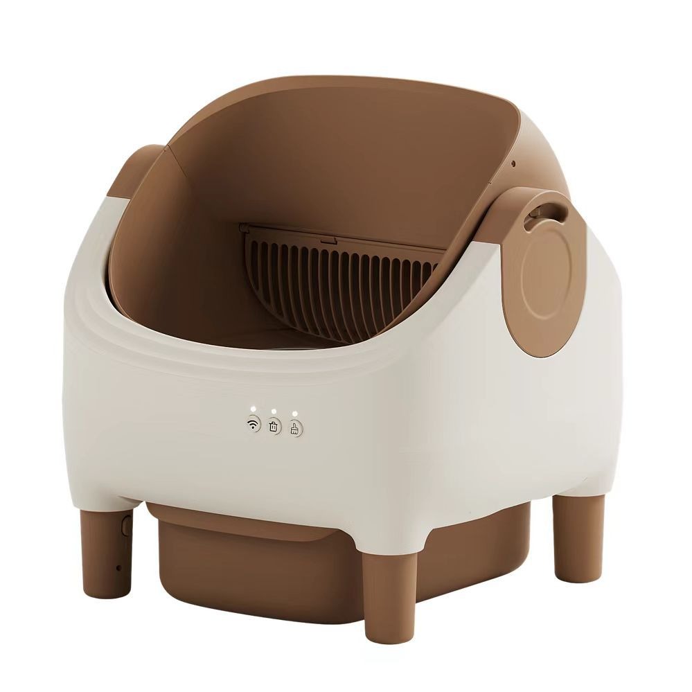 Smart Auto-Clean Litter Box with Drawer