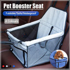 Pet Car Booster Seat & Travel Carrier for Cats & Dogs
