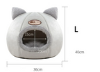 CozyNest Großes Winter-Katzensofa-Bett