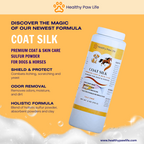 COAT SILK - Canine and Equine Dry Powder | Alleviate Odors and Itchiness | Relieves Rain Rot and Sweet Itch | Holistic Remedy and Soothing Formula-3