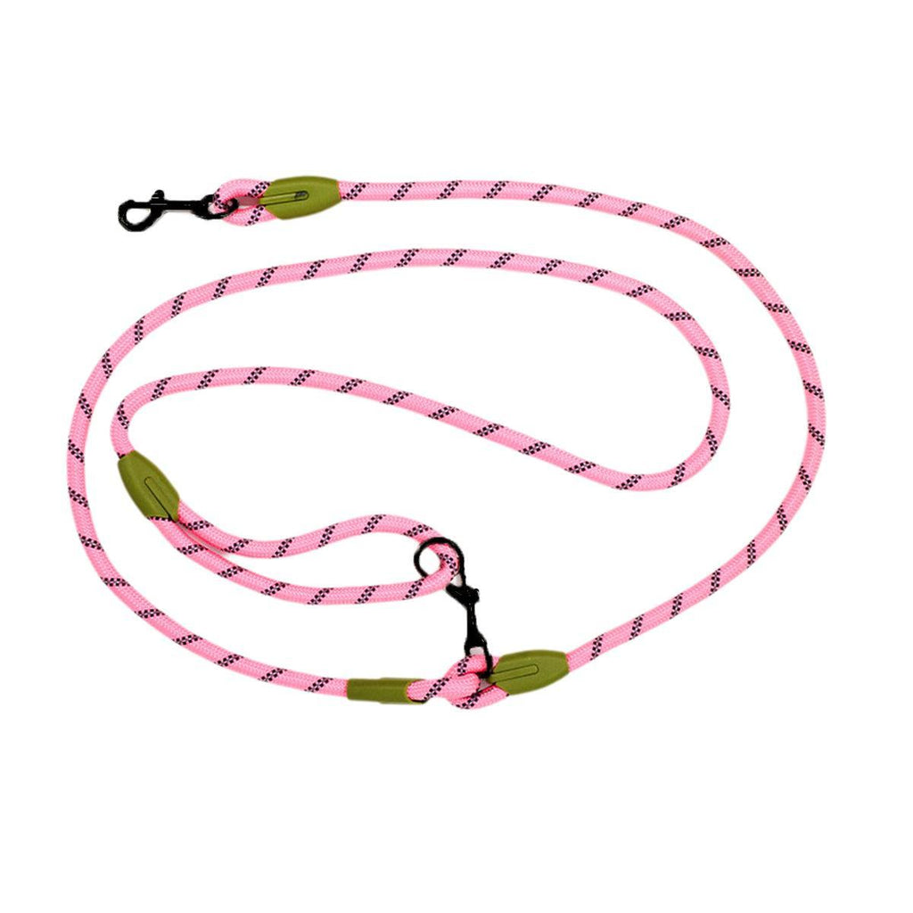 Adjustable Diagonal Dog Walking Leash Hands Free Crossbody Pet Lead Dogs