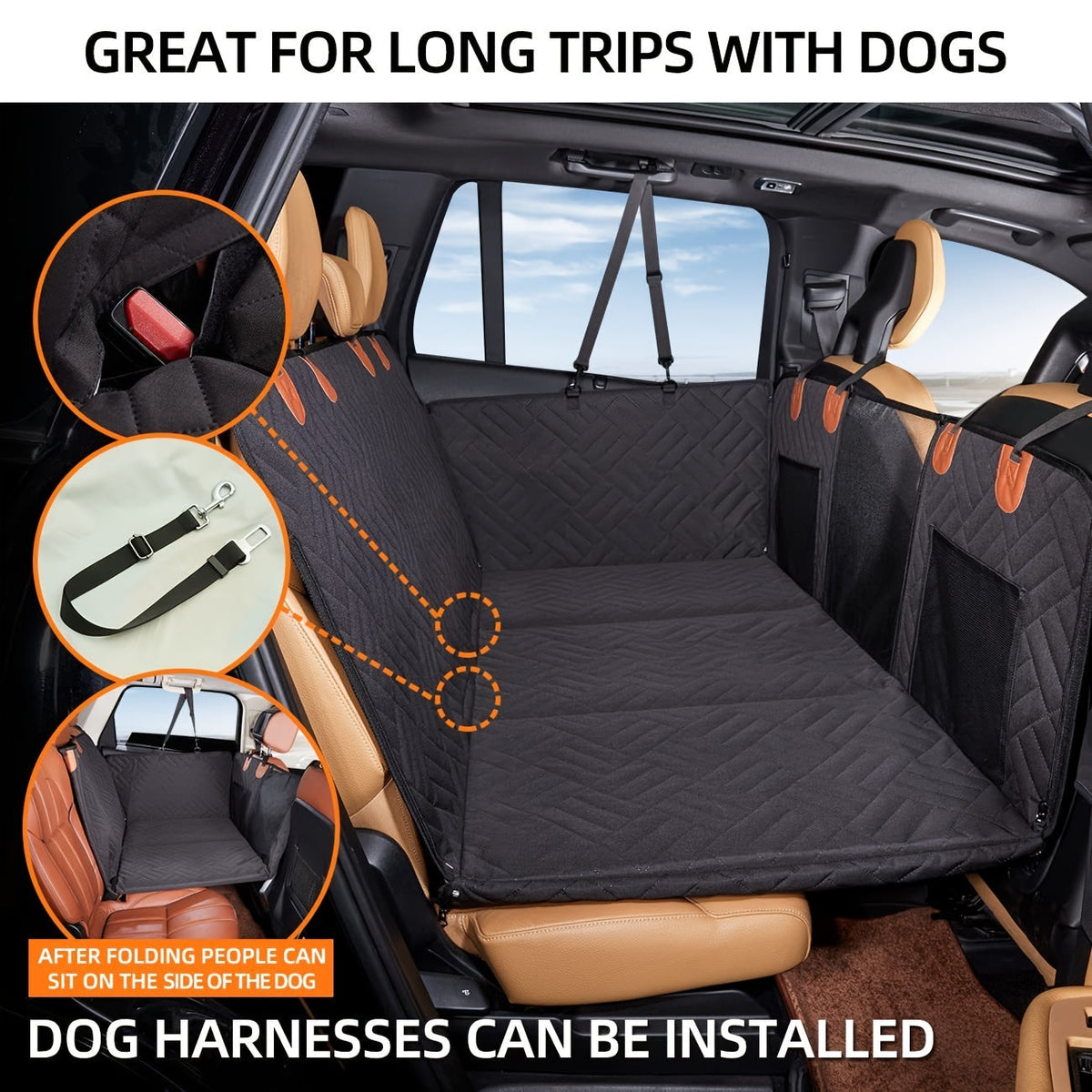 Dog Travel Load-bearing Hammock Mat