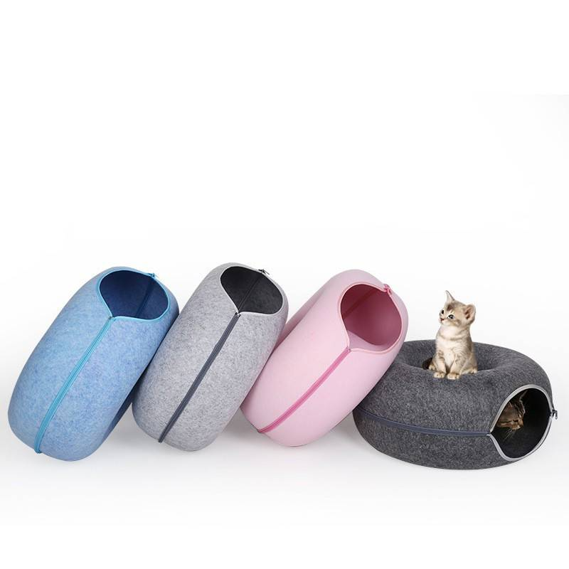 Donut-Katzenbett & Tunnel