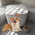 Pet Food Storage Container Flip-Top