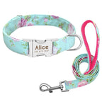 Personalized Pet Dog Collar With Engraved Name And Contact Details - Ideal For Large Dogs
