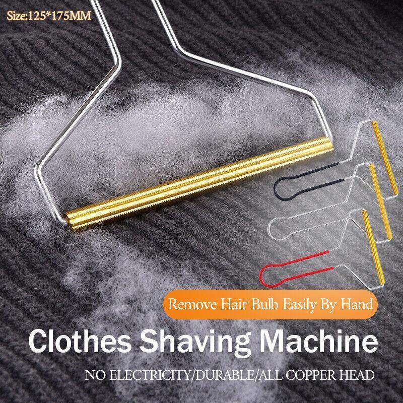 Lint Cleaner Pro Steel Manual Clothes Fluff Remover Fabric Sweater Fuzz Shaver-0