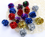 Katzenspielzeug Ring Papierball Farbiger Papierball Spielball
