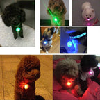LED Pet Collar Light Clip On Tag for Night Visibility on Dog or Cat Leash