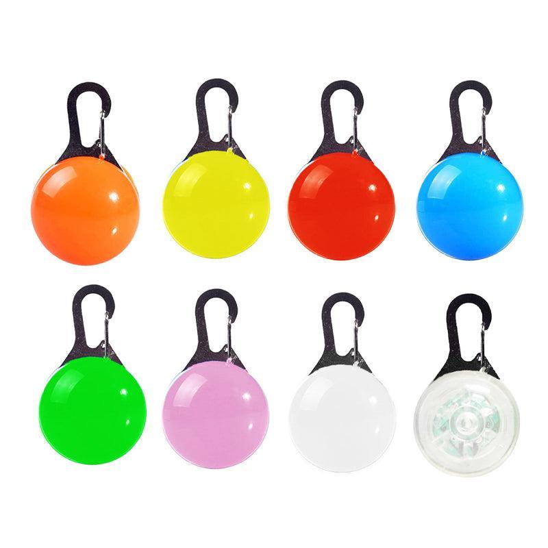LED Pet Collar Light Clip On Tag for Night Visibility on Dog or Cat Leash
