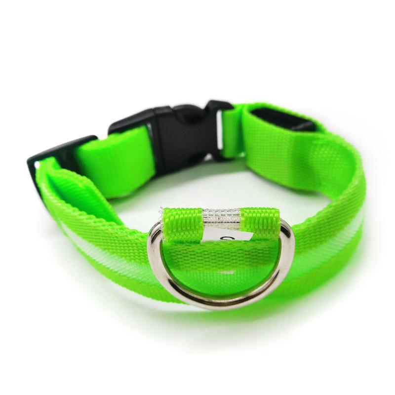 Rechargeable LED Dog Collar — Large