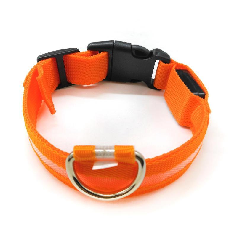 Rechargeable LED Dog Collar — Large