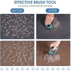 Dog Pet Hair Remover Brush Reusable Fur Cat Lint Cleaning Brush Removal Roller-3