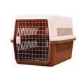 Large Pet Transport Crate for Dog Cat Rabbit Portable Ventilated Travel Carrier