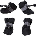 Set Anti Slip Waterproof Protective Dog Shoes Rain Boots Pet Socks Booties 4Pcs