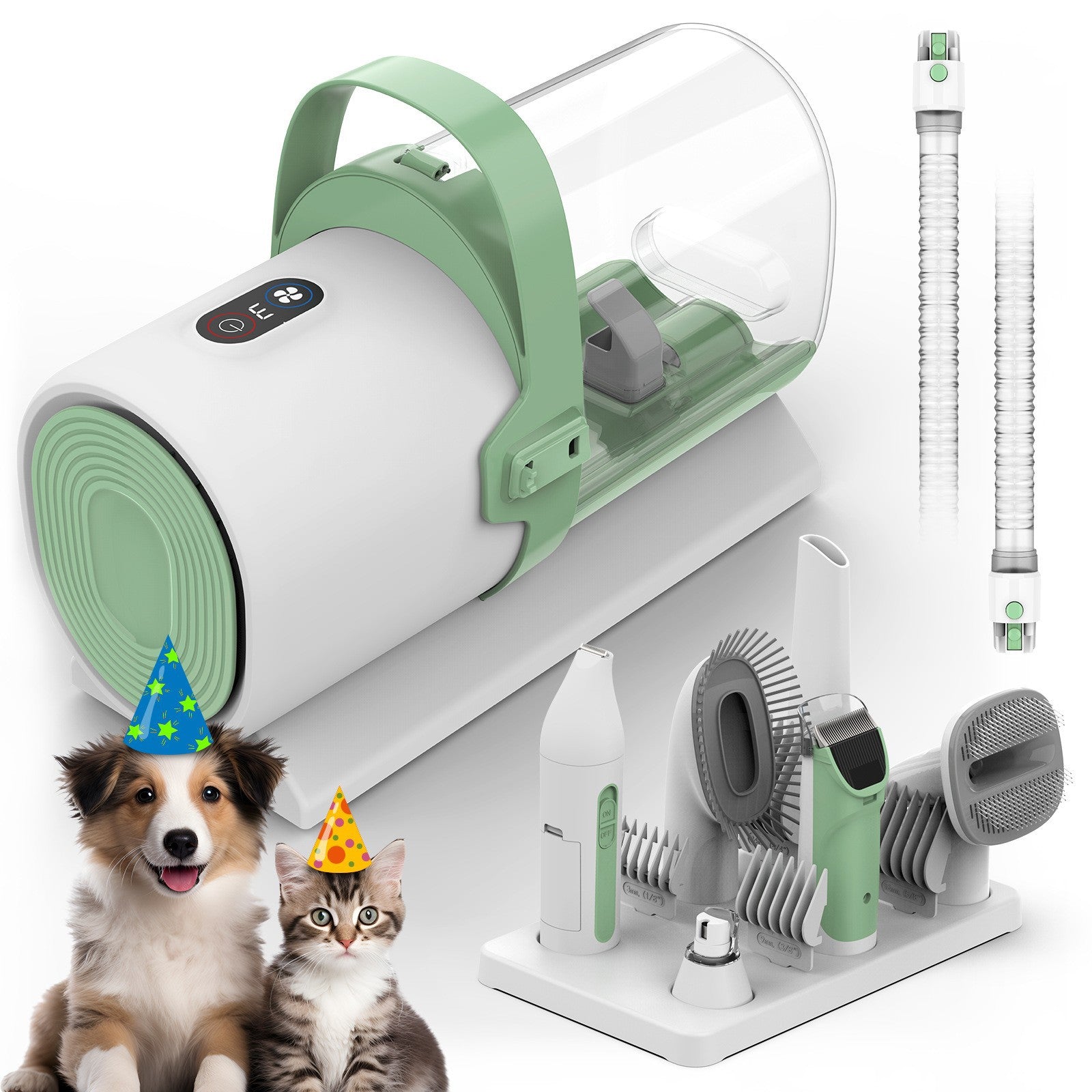 Pet Fur Grooming Suction Tool