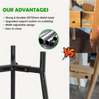 Adjustable Metal Dog Bowl Stand for Large Dogs