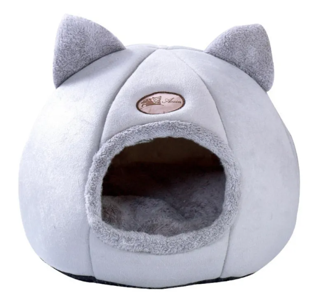 CozyNest Großes Winter-Katzensofa-Bett