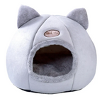 CozyNest Großes Winter-Katzensofa-Bett