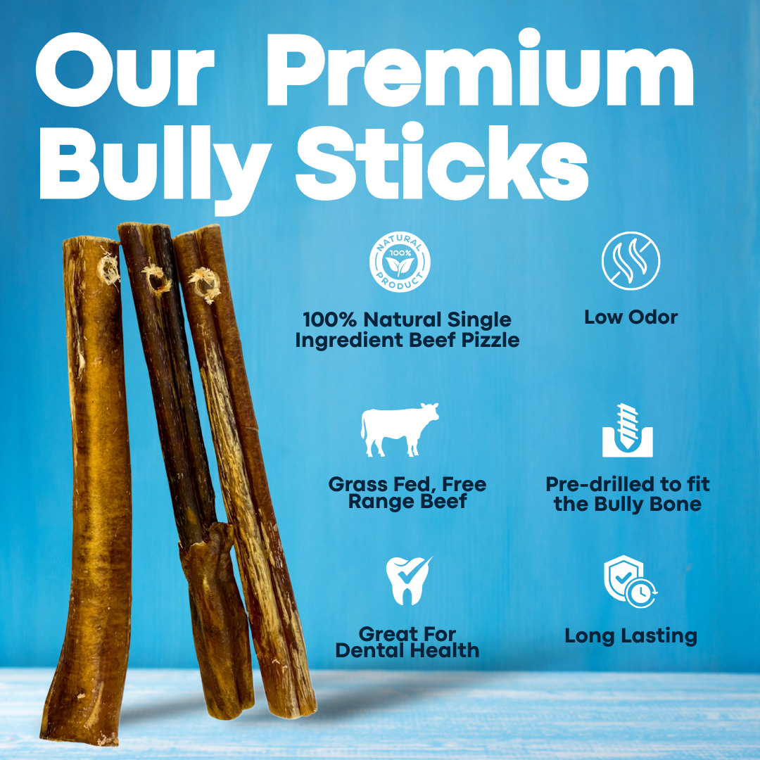 7" Jumbo Bully Sticks - Bully Bone Included