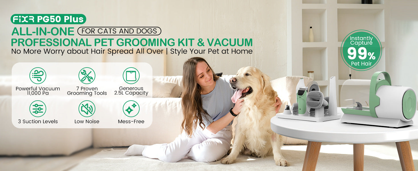Pet Fur Grooming Suction Tool
