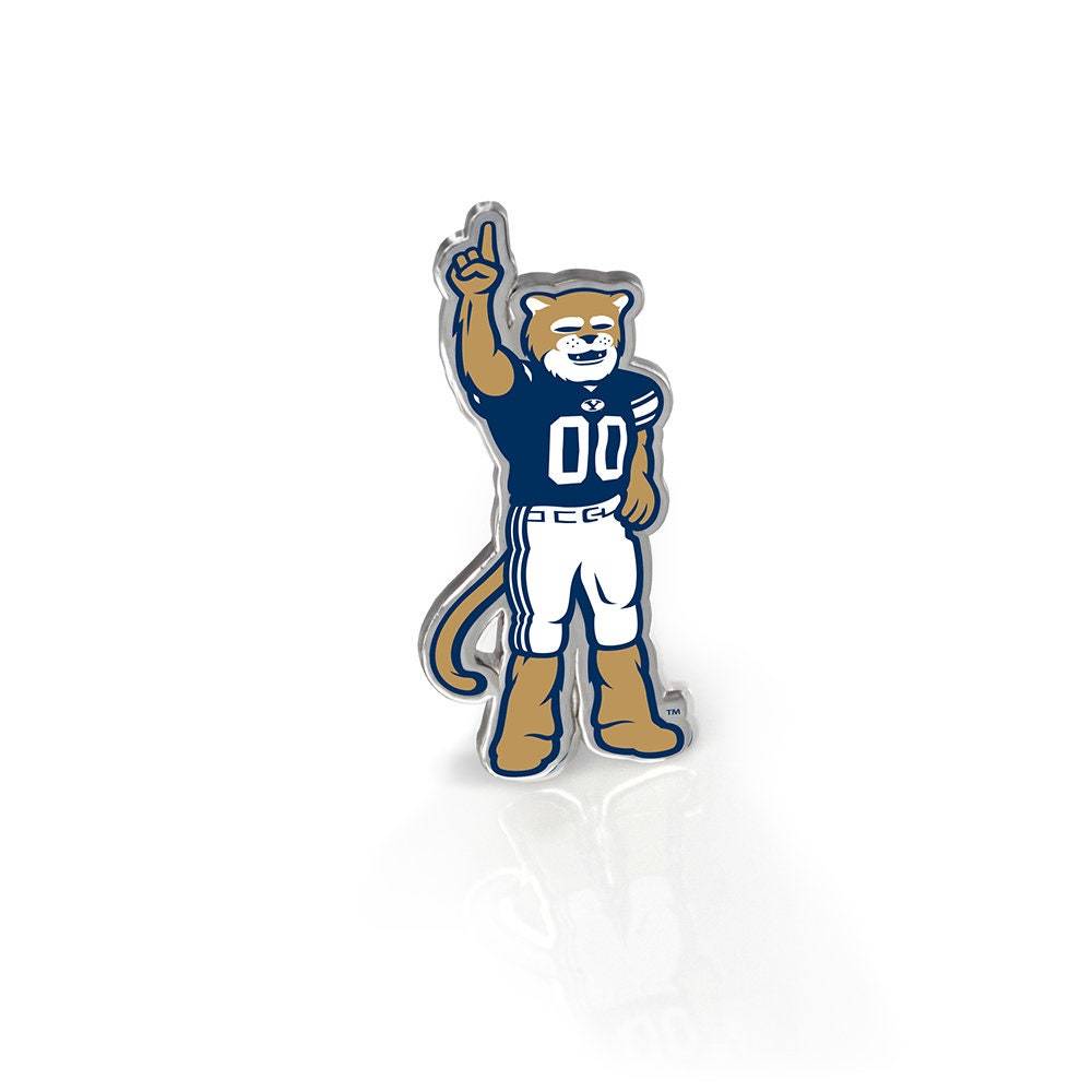 Fan Frenzy Gifts BYU Cougars Officially Licensed Cougar Mascot Pin-1