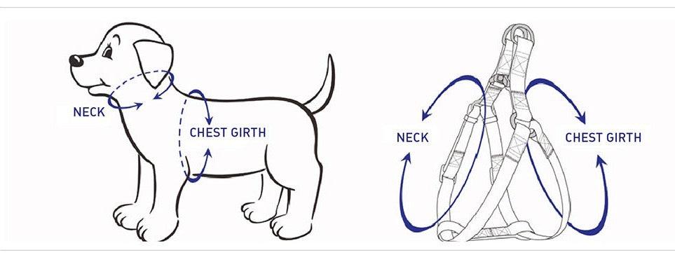Step-In Dog Harness — Rose Pink