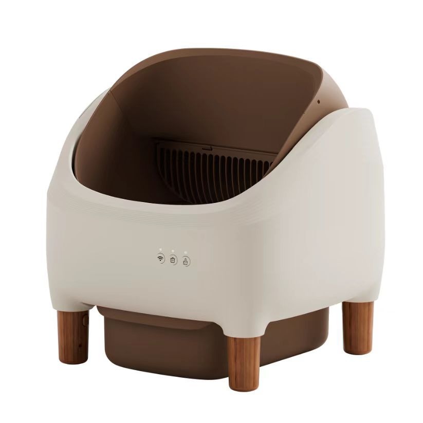 Smart Auto-Clean Litter Box with Drawer