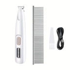 Pet Grooming Clippers with LED Light Support