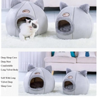 CozyNest Großes Winter-Katzensofa-Bett