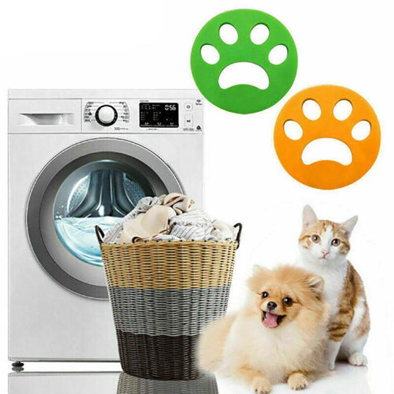 Reusable Pet Hair Remover Laundry Lint Catcher Washer Ball 2 or 4PCS-4
