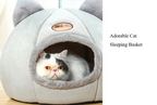 CozyNest Großes Winter-Katzensofa-Bett