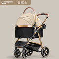 Hunde-Reisebuggy DeLuxe, Größe M – Aluminium