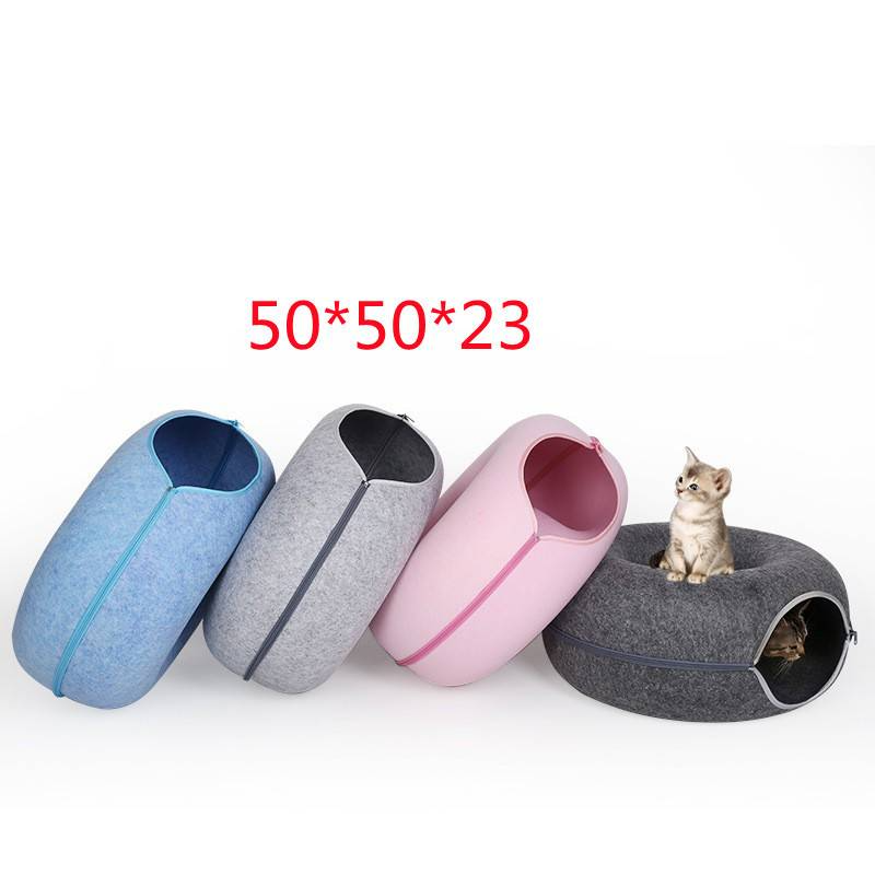 Donut-Katzenbett & Tunnel
