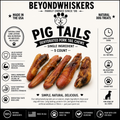 Dehydrated Pork Tails for Dogs