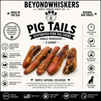 Dehydrated Pork Tails for Dogs