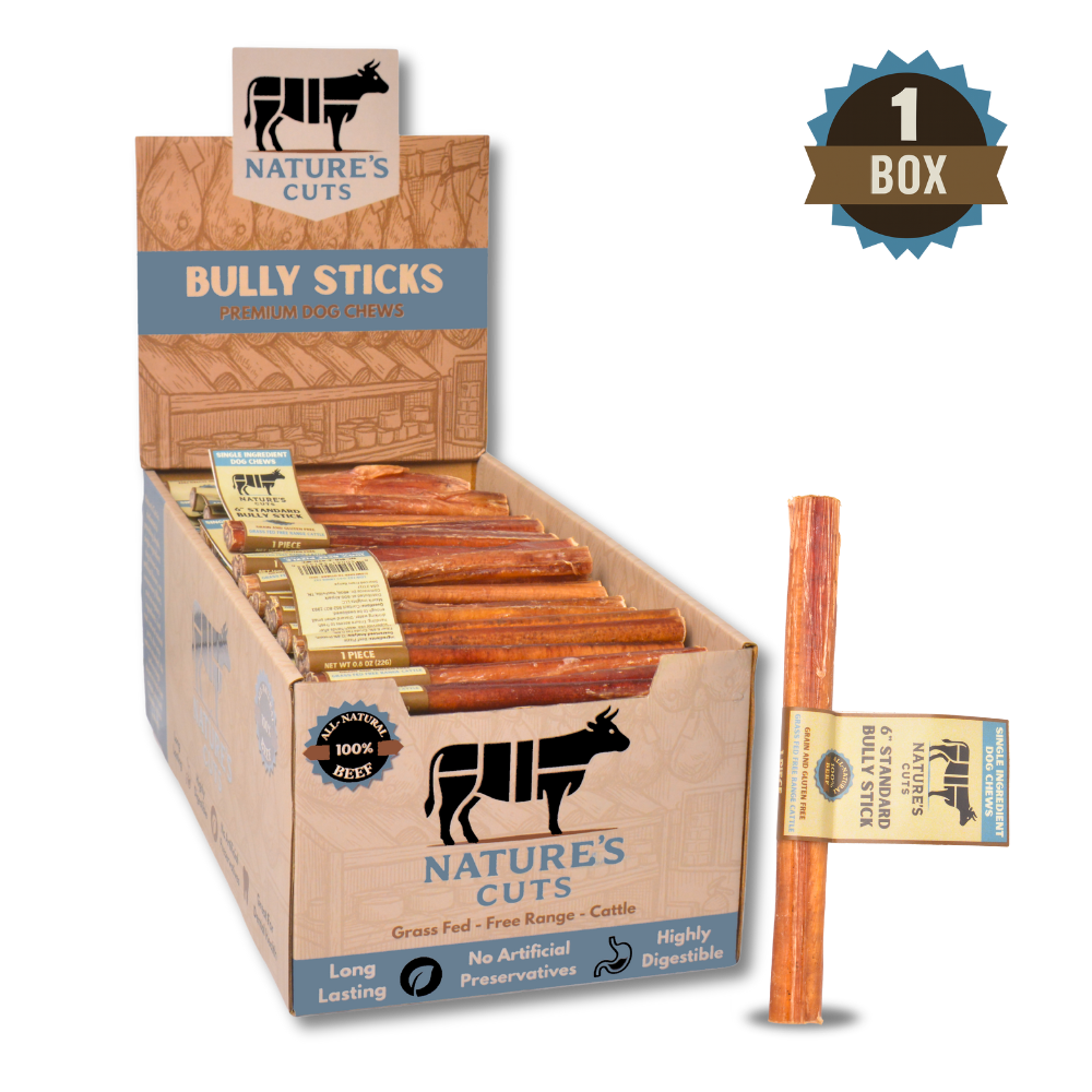 6" Standard Bully Sticks Display Box