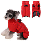 Gyuzh Dog Coat with Harness Dog Coat Winter Waterproof Dog Jacket Dog Winter Coats Jackets with Reflective Harness Built in for Small Medium Large Dogs