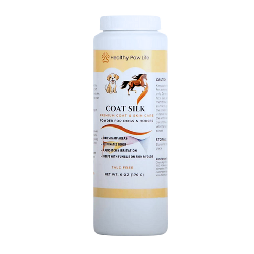 COAT SILK - Canine and Equine Dry Powder | Alleviate Odors and Itchiness | Relieves Rain Rot and Sweet Itch | Holistic Remedy and Soothing Formula-0
