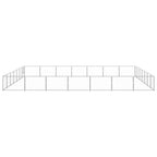 NNEVL Dog Kennel Silver 49 m² Steel-1