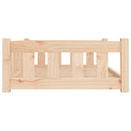 NNEVL Dog Bed 95.5x65.5x28 cm Solid Wood Pine-4
