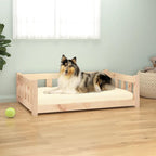 NNEVL Dog Bed 95.5x65.5x28 cm Solid Wood Pine-0