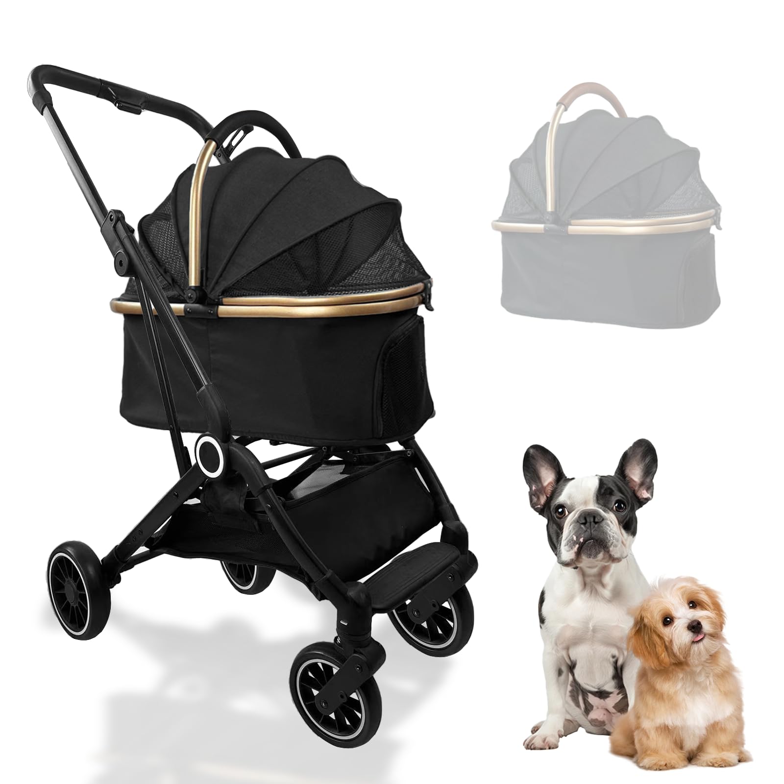 PetZip SwivelWheel 3-in-1 Reisetrolley
