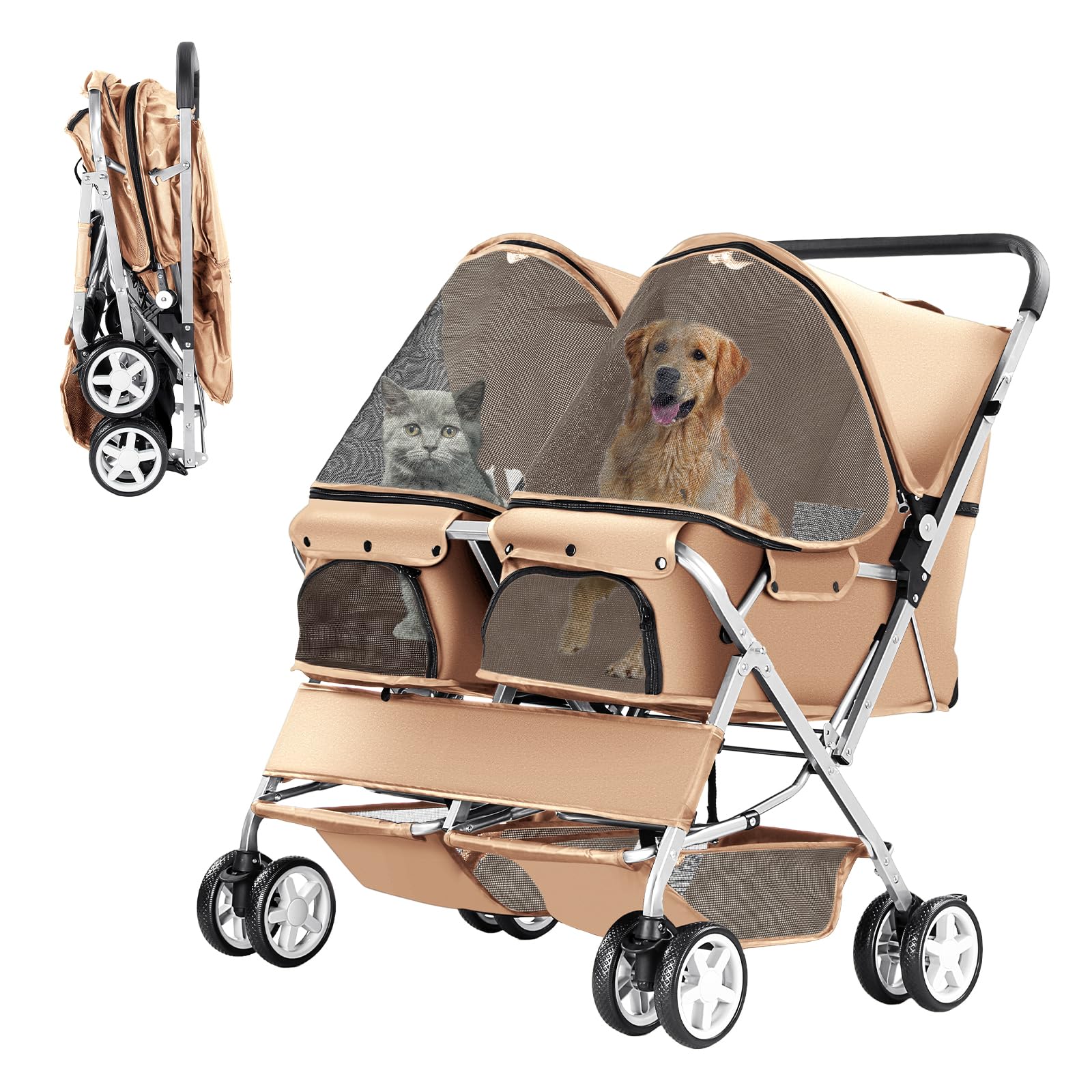 Twin Pet Traveler Deluxe-Kinderwagen