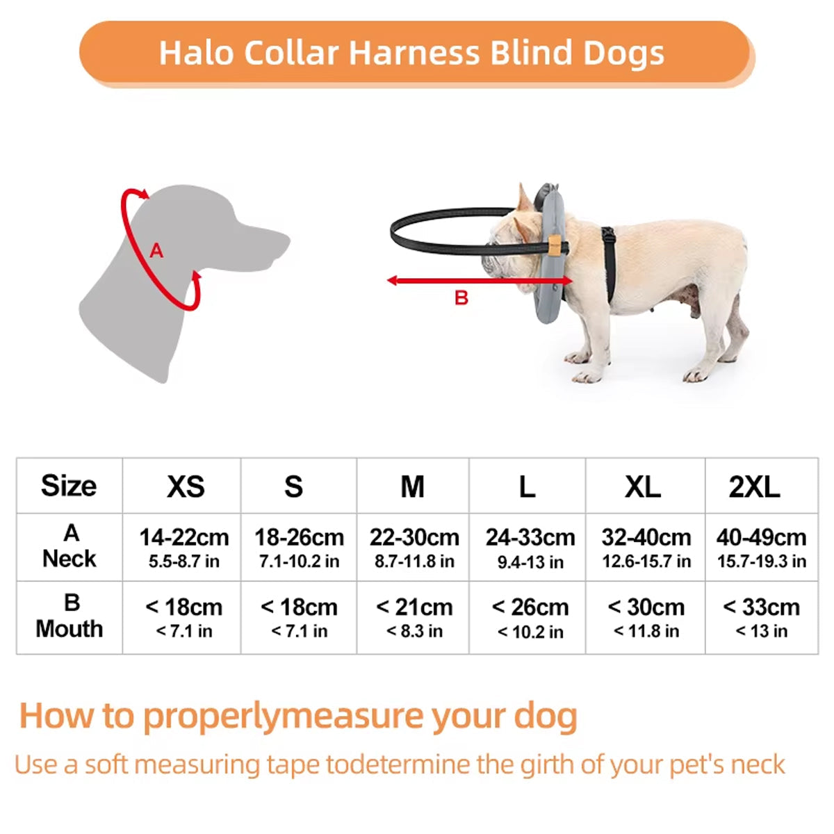 Blind Dog Halo Harness