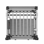 Aluminium Dog Travel Crate — Medium, 56 × 65 × 77 cm