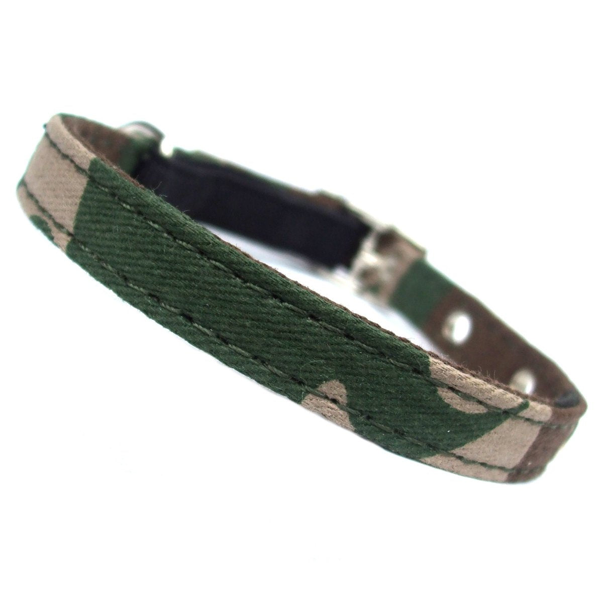 Camo Canvas Cat Collar