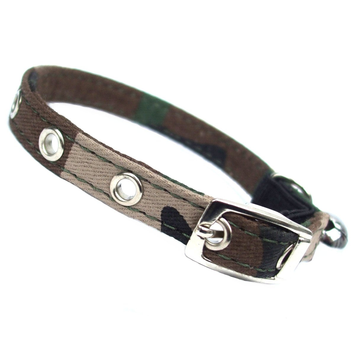 Camo Canvas Cat Collar